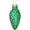 Whitehurst 56ct. 2" Matte Green Glass Pinecone Ornaments